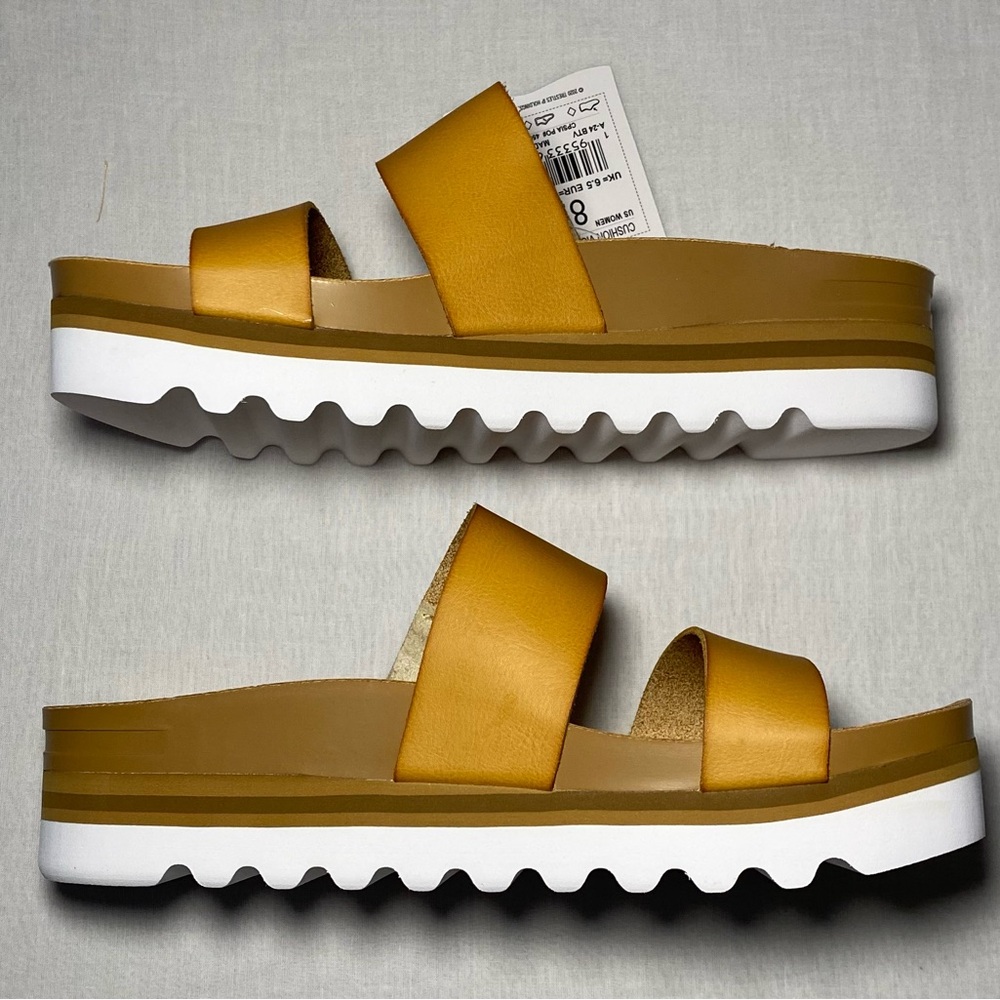 NIB Reef Cushion Vista Hi Platform Sandal Natural color Size 8.5 - Picture 8 of 12